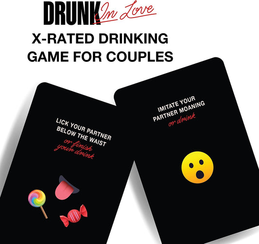 Jeu à boire classé X Jeu de cartes sexuelles pour les relations