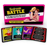 Jeu de cartes romantique et aventureux de bataille de chambre à coucher 