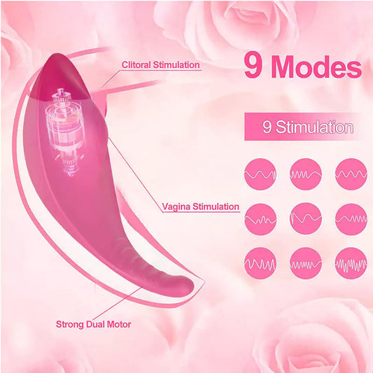 APP Control Wearable Panties Vibrator for Long Distance