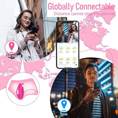 Long Distance Control U Shaped Wearable G-Spot Clitoral Vibrator