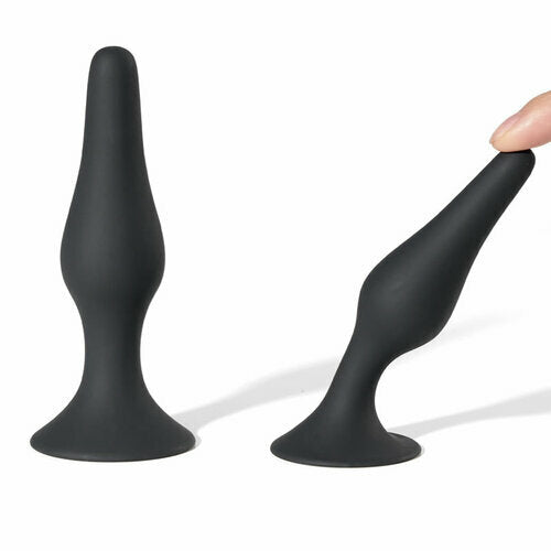 Plugs anaux en silicone pour débutants, ensemble de démarrage pour entraîneur, ensemble de 4 pièces