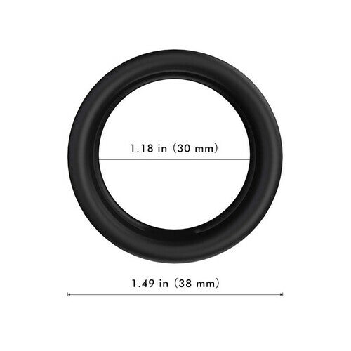 Silicone Dual Penis Ring for Erection Enhancing