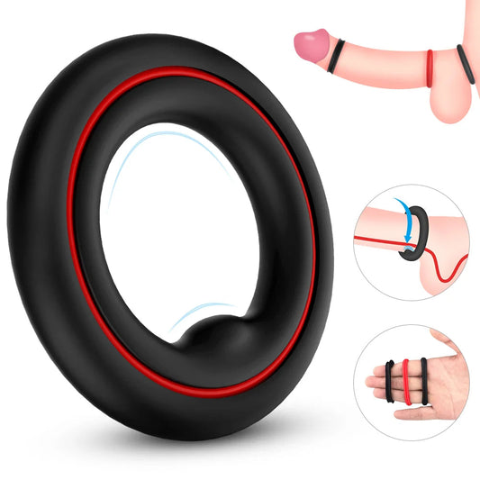 Cock Ring Set For Men Delay Ejaculation Longer Lasting Erection