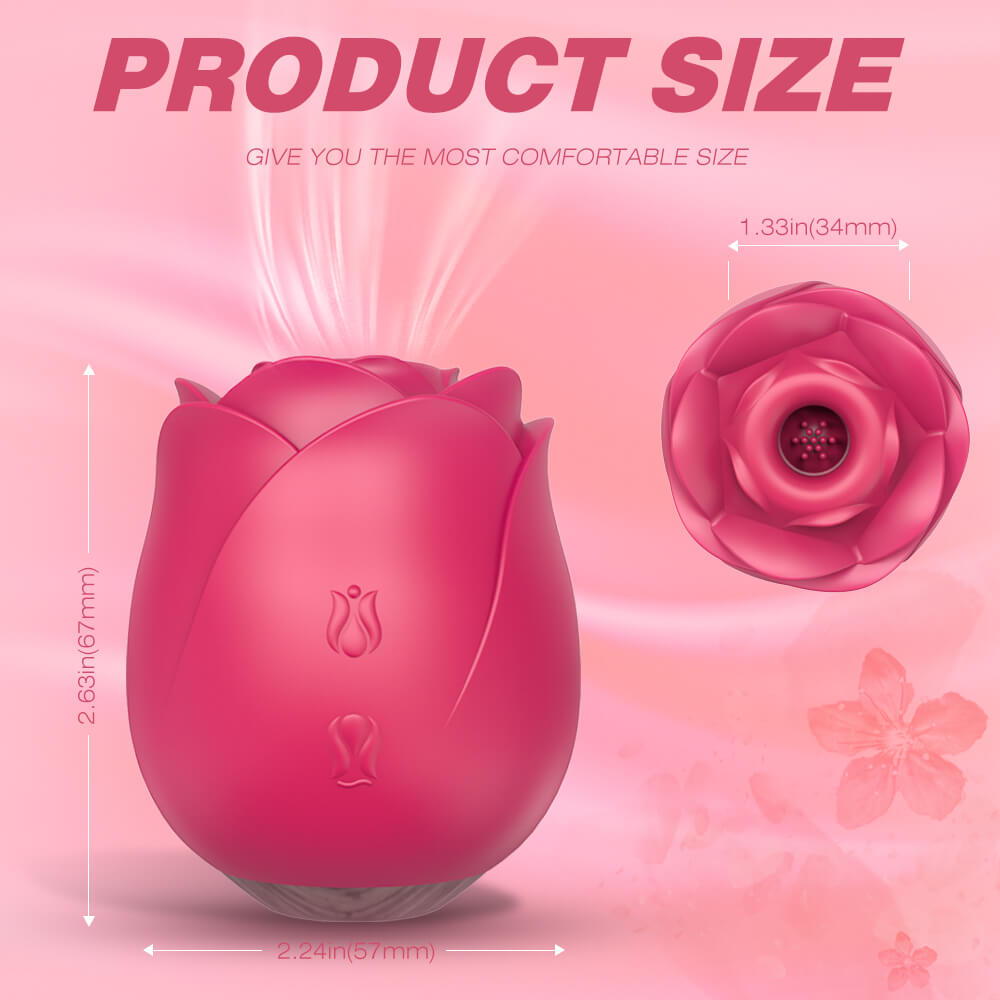 Rose Vibrator Clitoral Sucking Toy