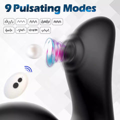 APP Control Wiggling Prostate Massager With 9 Pulsating Modes