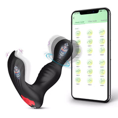 APP Control 360° Rotating Prostate Massage Anal Plug