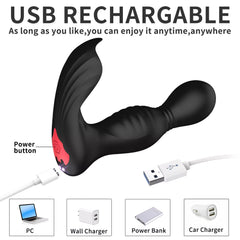 APP Control 360° Rotating Prostate Massage Anal Plug