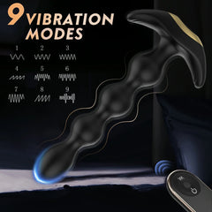 Vibrating Anal Beads with Remote Control