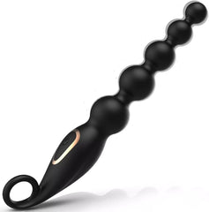 Handle Vibrating Anal Beads Massager with 7 Modes