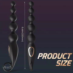 Handle Vibrating Anal Beads Massager with 7 Modes