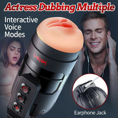 Leten 10 Vibrating Masturbation Cups and Pussy Pockets 2 in 1 APP Control