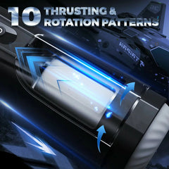 10 Modes Thrusting & Rotation Wing-Like Male Masturbator Cup