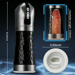 Harley 5-Speed Suction Deep-Throat Automated Oral Masturbators Male Sex Toys