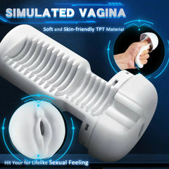 Automatic 4 Telescopic Vagina Masturbation Cup With Voice Mode