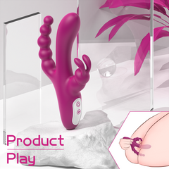 Gspot Vibrator with Rabbit Clitoral Stimulation