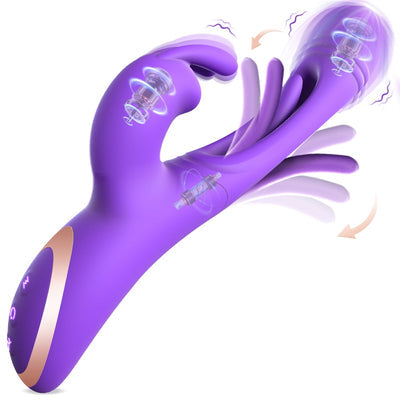 3 in 1 Multiple Stimulation female G-Spot Vibrator Toy