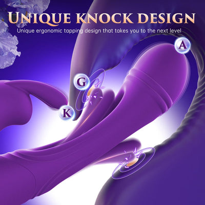 3 in 1 Multiple Stimulation female G-Spot Vibrator Toy