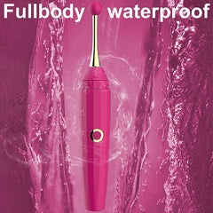 10 Vibration 3 Head  G-Spot Clitoris Vibrator Get Shocking Pleasure