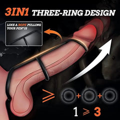 Soft Cock Ring for Erection Enhancing Stamina Prolonging