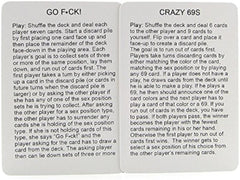 Go Fck! Sex Cards Game - A Dirty Version of Go Fck